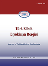 Türk Klinik Biyokimya Dergisi